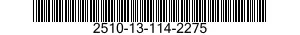 2510-13-114-2275 PANEL,VEHICULAR OPERATION 2510131142275 131142275