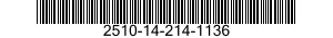 2510-14-214-1136  2510142141136 142141136
