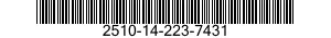 2510-14-223-7431 SUPPORT DE CABINE 2510142237431 142237431