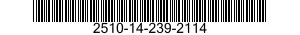 2510-14-239-2114  2510142392114 142392114
