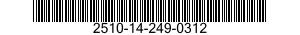 2510-14-249-0312  2510142490312 142490312