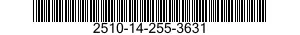 2510-14-255-3631  2510142553631 142553631