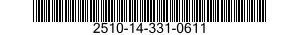 2510-14-331-0611  2510143310611 143310611