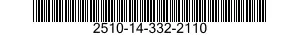 2510-14-332-2110  2510143322110 143322110