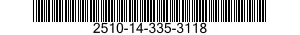 2510-14-335-3118 RATELIER ASS,STOCKA 2510143353118 143353118
