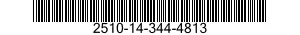 2510-14-344-4813 TORSION BAR,SUSPENSION 2510143444813 143444813
