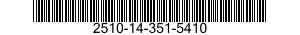 2510-14-351-5410 FENDER,VEHICULAR 2510143515410 143515410