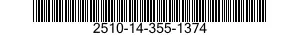 2510-14-355-1374  2510143551374 143551374