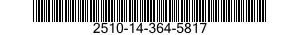 2510-14-364-5817  2510143645817 143645817