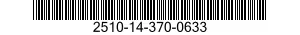 2510-14-370-0633 PIN,VEHICULAR LEAF SPRING SHACKLE 2510143700633 143700633