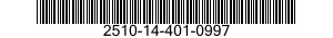 2510-14-401-0997 FRAME SECTION,STRUCTURAL,VEHICULAR 2510144010997 144010997
