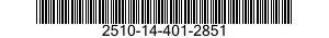 2510-14-401-2851 GUIDE CABLES,ASSEMB 2510144012851 144012851