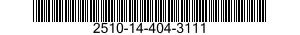 2510-14-404-3111 SPRING ASSEMBLY,LEAF 2510144043111 144043111