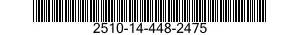 2510-14-448-2475 ALIGNMENT CLIP,LEAF SPRING 2510144482475 144482475