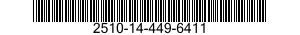 2510-14-449-6411 TURRET,COMBAT VEHICLE 2510144496411 144496411