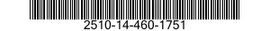2510-14-460-1751 FRAME SECTION,STRUCTURAL,VEHICULAR 2510144601751 144601751