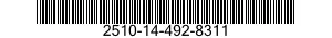 2510-14-492-8311 PLATE,IDENTI 2510144928311 144928311