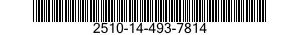 2510-14-493-7814 LEVER,ACCELERATOR 2510144937814 144937814