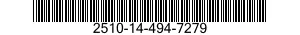 2510-14-494-7279 CAPOT MOTEUR 2510144947279 144947279