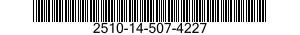 2510-14-507-4227 FRAME SECTION,STRUCTURAL,VEHICULAR 2510145074227 145074227