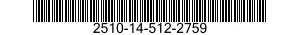 2510-14-512-2759 FRAME SECTION,STRUCTURAL,VEHICULAR 2510145122759 145122759