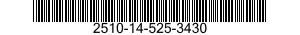 2510-14-525-3430 FRAME SECTION,STRUCTURAL,VEHICULAR 2510145253430 145253430