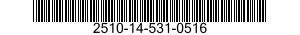 2510-14-531-0516 BRACKET,DOUBLE ANGLE 2510145310516 145310516