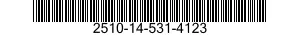 2510-14-531-4123 FRAME SECTION,STRUCTURAL,VEHICULAR 2510145314123 145314123