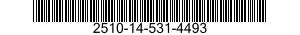 2510-14-531-4493 FRAME SECTION,STRUCTURAL,VEHICULAR 2510145314493 145314493