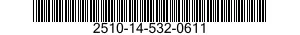 2510-14-532-0611 PLATE,SKIRTING,VEHICLE SUSPENSION 2510145320611 145320611