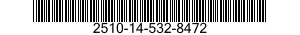 2510-14-532-8472 FRAME SECTION,STRUCTURAL,VEHICULAR 2510145328472 145328472