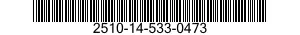 2510-14-533-0473 FRAME SECTION,STRUCTURAL,VEHICULAR 2510145330473 145330473
