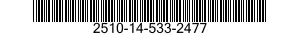 2510-14-533-2477 FRAME SECTION,STRUCTURAL,VEHICULAR 2510145332477 145332477