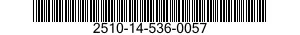 2510-14-536-0057  2510145360057 145360057