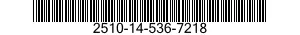 2510-14-536-7218 FRAME SECTION,STRUCTURAL,VEHICULAR 2510145367218 145367218