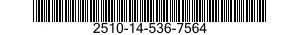 2510-14-536-7564 FRAME SECTION,STRUCTURAL,VEHICULAR 2510145367564 145367564