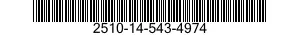 2510-14-543-4974 FRAME SECTION,STRUCTURAL,VEHICULAR 2510145434974 145434974