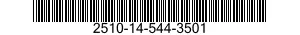 2510-14-544-3501 FRAME SECTION,STRUCTURAL,VEHICULAR 2510145443501 145443501