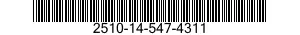 2510-14-547-4311 SIDE RACK,VEHICLE BODY 2510145474311 145474311