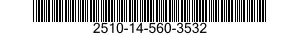 2510-14-560-3532 LOCK SET,VEHICULAR DOOR 2510145603532 145603532