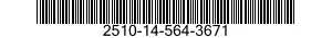 2510-14-564-3671 FRAME SECTION,STRUCTURAL,VEHICULAR 2510145643671 145643671