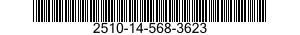 2510-14-568-3623 LOCK SET,VEHICULAR DOOR 2510145683623 145683623