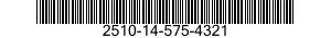 2510-14-575-4321 BRACE,FENDER 2510145754321 145754321