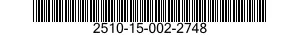2510-15-002-2748 HINGE,DOOR,VEHICULAR 2510150022748 150022748