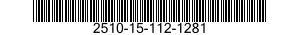 2510-15-112-1281 FENDER,VEHICULAR 2510151121281 151121281