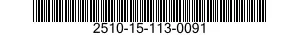 2510-15-113-0091 ALIGNMENT CLIP,LEAF SPRING 2510151130091 151130091