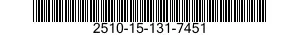 2510-15-131-7451 STAFFETTA MEDIA UNI 2510151317451 151317451