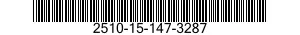 2510-15-147-3287 SHOCK ABSORBER 2510151473287 151473287