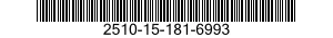 2510-15-181-6993 COMANDO FLESSIBILE 2510151816993 151816993