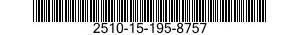 2510-15-195-8757 TORSION BAR,SUSPENSION 2510151958757 151958757
